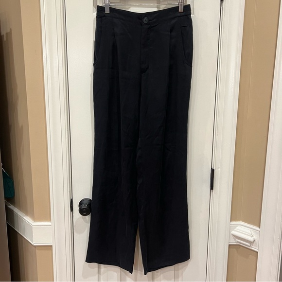 NWOT Djerf Avenue On The Go Pants Ash Djerf Avenue Trousers Wide Leg - Picture 4 of 11